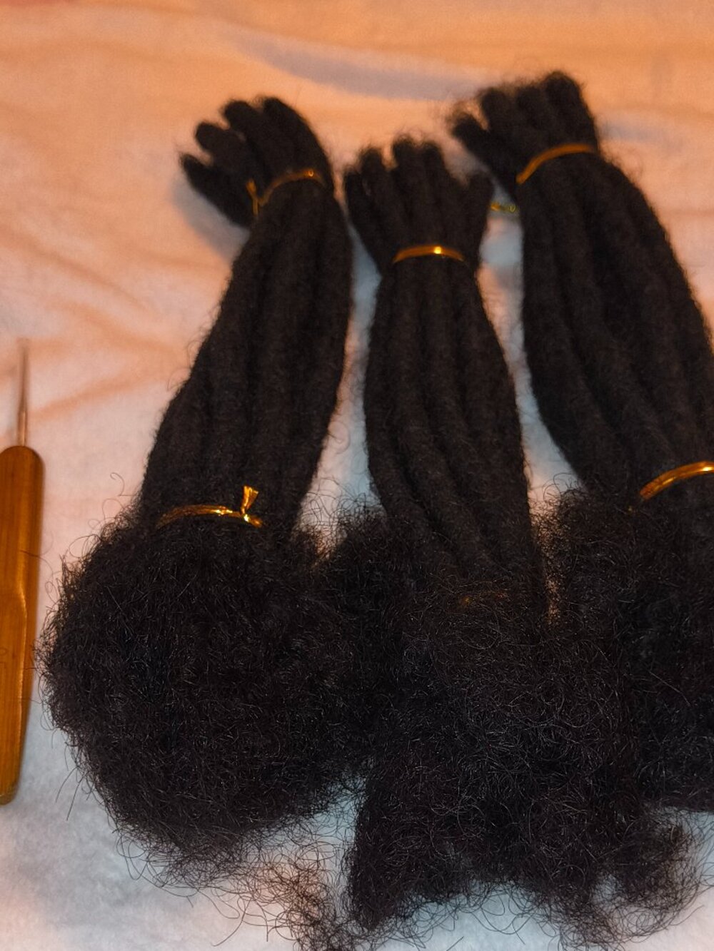 30 Strand Human Hair Dread Locs